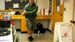 Major Marlowe showing off his 
