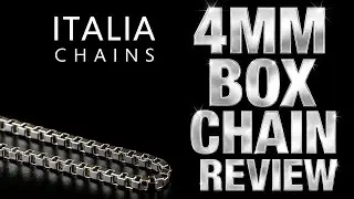 🔥 STOP Buying Chains Until You See This! | Italia 4MM Sterling Silver Box Chain REVIEW 💥