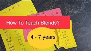 What Is Blend | How To Teach Blends To Kids | What To Teach After CVC | Reading Blends Activities