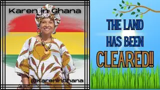 Building in Ghana - Land Development | Road & Plots Cleared - #livinginghana #movingtoghana #ghana