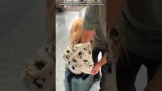 ​Genius Airport Hack to Handle Luggage and a Child.