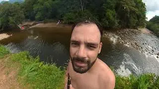 CHURRASCO e PESCARIA Na Beira do RIO - Pescaria de Jacund&aacute;s