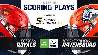 Potsdam Royals vs. ifm Ravensburg Razorbacks | Highlights - ERIMA GFL, Week 15 I SDTV