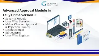 Advanced Approval Module In Tally Prime