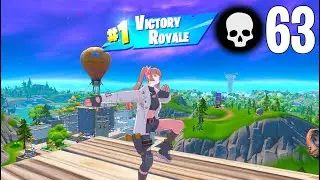 63 Elimination Solo vs Squads Wins Full Gameplay (Fortnite Chapter 3 Season 4)