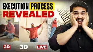 Step-by-Step Execution Tour  (From 2D To Reality) | Interior Coach👷&zwj;♂️😎