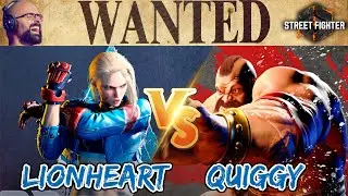 THE FIRST ZANGIEF ON WANTED! Lionheart (Cammy) vs Quiggy FT7