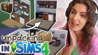 creating more UNPACKING rooms in The Sims 4 💼
