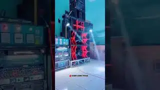Sound miniatur + lighting spek rumahan bosku 😎 ||#soundquality #dj #remix #sound #horeg