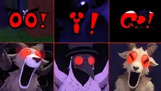 99 Nights in the Forest - BAT vs OWL vs DEER vs RAM vs CHRISTMAS DEER & YETI ALL JUMPSCARES | ROBLOX