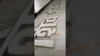 steel letter art💝' #steel #लेटर #steelprice #steelletter #handlettering #signs #steelletter #led_sig