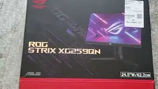 Обзор игрового монитора ASUS ROG Strix 380 Гц 25 дюймов. Качественная сборка, очень быстрое время...