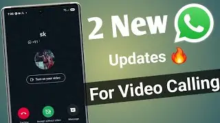 2 Whatsapp new update for Video call | Whatsapp new feature Calling Reaction emojis 🔥