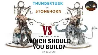 Thundertusk vs Stonehorn AoS Kit Compare