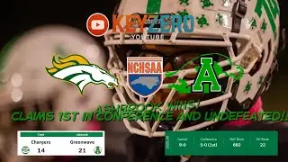 Ashbrook beats Crest and remains undefeated!! | (#1) Ashbrook vs (#2) Crest | HS Football | 2025
