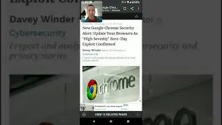 Google Chrome Security Alert