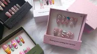 #customlogo #nailbox #nailart #nailbusiness #naildesigns  #nailinspo #pressonnails #custompackaging