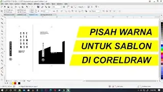 Cara Sparasi / Pisah/ pecah Warna Sablon di CorelDRAW