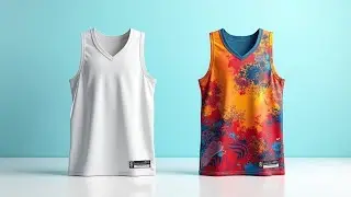 CREATE Your Dream Basketball Jersey Mockup with THIS Photoshop Tutorial! | Free Download