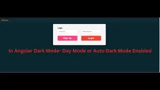 Theme set Dark Mode and Day Mode Implementation: Auto and Manual Switching