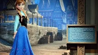 Disney's FROZEN Stave Church Display at Epcot Norway Pavilion - Sharing Inspiration for the Film