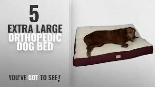 Top 5 Extra Large Orthopedic Dog Bed [2018 Best Sellers]: Armarkat Pet Bed Mat 49-Inch by 35-Inch by