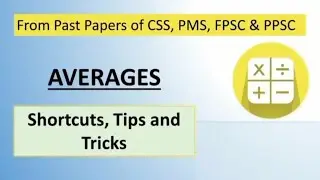 Average Questions | General Ability Series | CSS, PMS, FPSC, SPSC & PPSC Exams