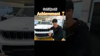 sahil biggest achievement 👏 @sahiljoshivlogs7376 #youtubeshorts #algorithm #shortindia #vlog#car