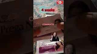 3 to 4 weeks pregnancy test ✅🤗❤️#viralvideo #pregnancy #pregnant #testkit #cute #baby #babybelly