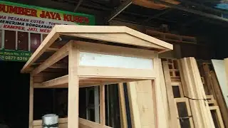 Membuat gerobak sate #gerobaksate #satepadang #bikinsendirigerobak