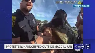 5 arrested in veteran-led protest near MacDill Air Force Base