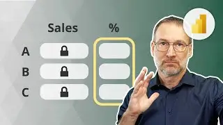 Computing accurate percentages with row level security in Power BI