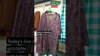 Today's live collection @12:00 PM #onlineshoping #fashion #kurthicollection#ethnicwear #fashionstyle