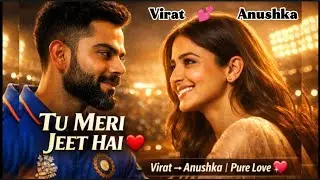 Tu Meri Jeet Hai ❤️ | Virat &rarr; Anushka | Love Dedication For Anushka Sharma | Romantic Song
