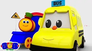 Learn Colors with Street Vehicles - Fun Learning for Kids with Bob the Train