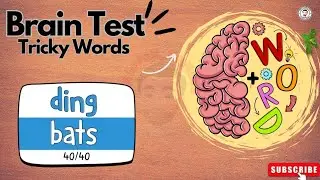 Brain Test Tricky Words Ding Bats