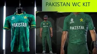 Pakistan T20 WC Jersey | DBC14 | By Senith Naveen.