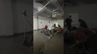 Walk-behind concrete laser leveling machine #vanse #concrete #factory #machinery #floor #fyp