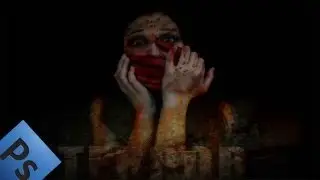 Photoshop Tutorial // Especial Halloween (Poster de terror)
