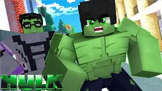 Minecraft - HULK S - O TREINAMENTO COM PROFESSOR HULK , O VINGADOR ! EP 2