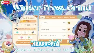 Lets get into the Week 1 Winter Frost Grind | Heartopia Winter Frost Season Event