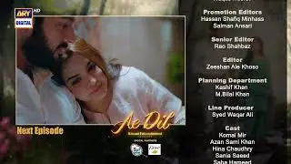 Ae Dil Episode 20 | Teaser | March 2025 | Azaan Sami | Komal Meer | Gohar Rasheed | ARY Digital