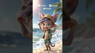 Let&rsquo;s Dance! 🕺 Sunny Steps Album is Out Now! 👒🎶 #shorts #elfcats #animatedmusic #craftedwithai