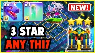 🔥TH17 NEW ATTACK STRATEGY! Dragon With Invisible Spell : CLASH OF CLANS
