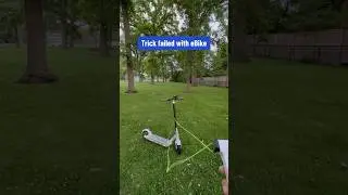 Loop lasso Trick failed with ebike #foryou #looplasso #viral #shorts #viral