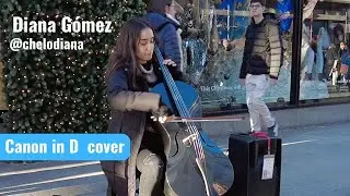 Wonderful Performance!  Diana Gómez  - Canon in D (Pachelbel) Dec 7th. cover  @chelodiana 4K