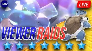 Blastoise 7 Star Tera Raid LIVE with Viewers &bull; Pok&eacute;mon Scarlet and Violet
