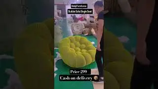 Inflatable bubble sofa single seat | Amazon finds | shorts #amazon #meesho | flipkart #shorts
