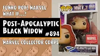 Funko What If? - Post-Apocalyptic Black Widow 894 - Marvel Collector Corps // Just One Pop Showcase