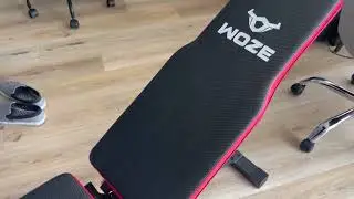 WOZE Adjustable Weight Bench, Foldable Workout Bench Review, High quality bench and portable too